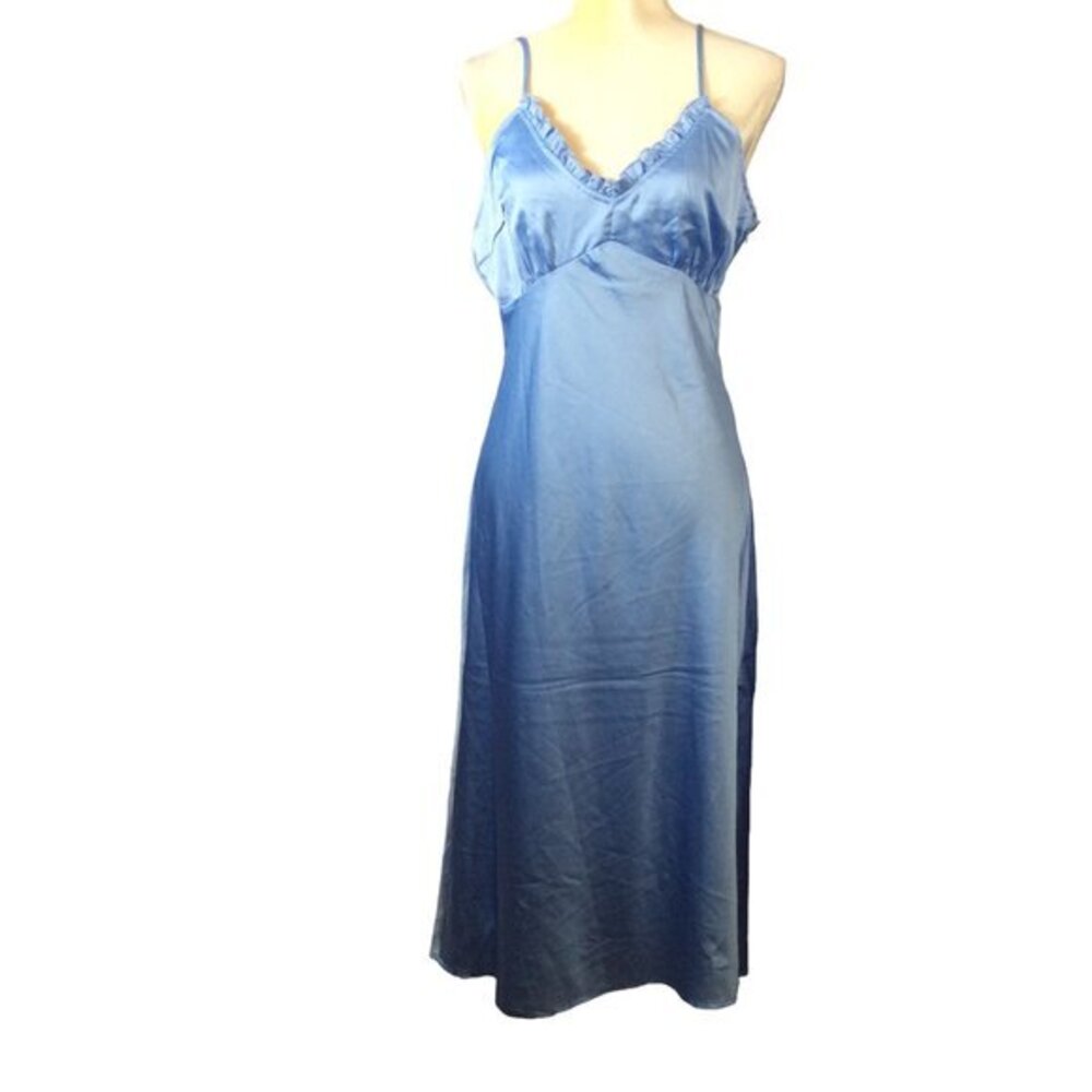 Japna Light Blue Slip Dress Size Large
